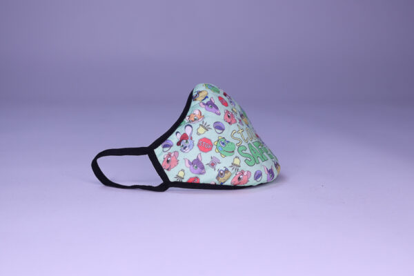 Stay Safe (Green): Face Mask - Image 3