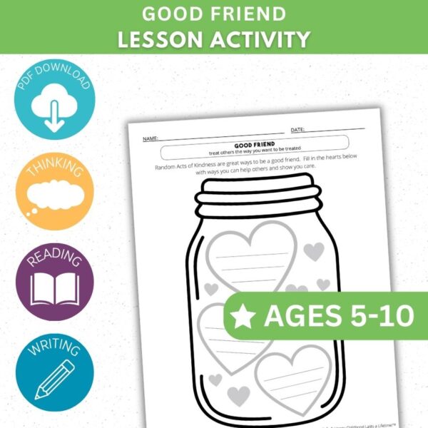 Good Friend Activity - Kindness Jar