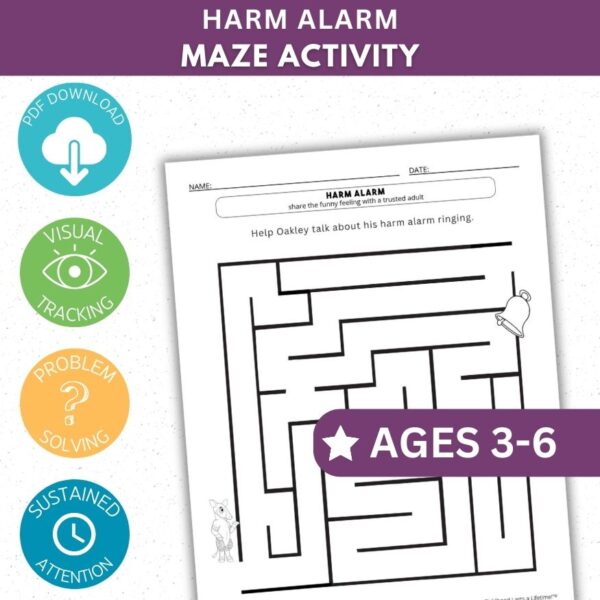 Harm Alarm Activity - Maze
