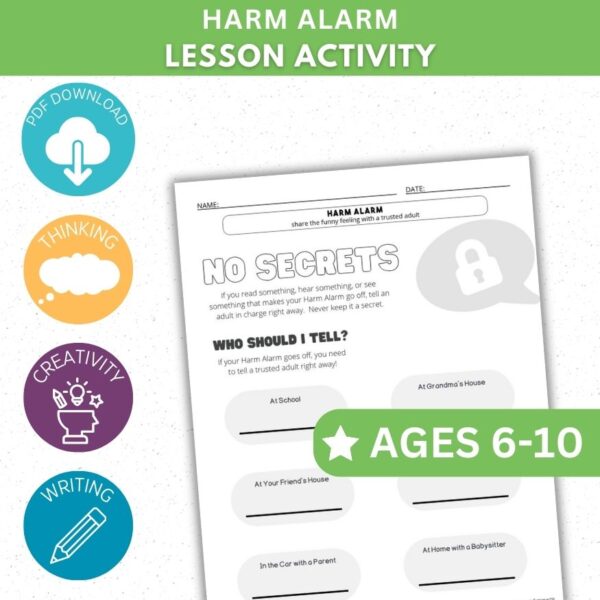 Harm Alarm Activity - Fill in
