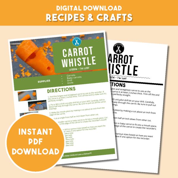 I'm Lost Activity - Carrot Whistle