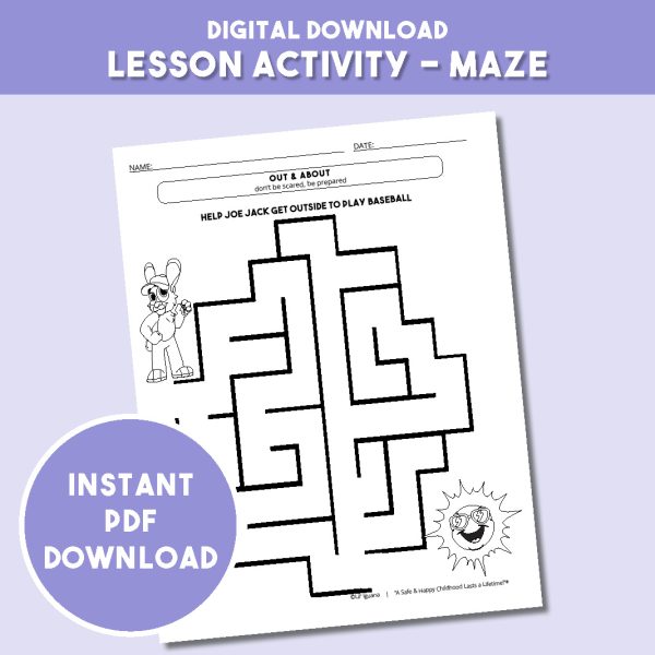 Out & About Activity - Maze