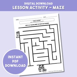 Take a Buddy Activity - Maze