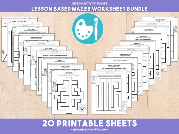 Maze Activity - Digital Bundle