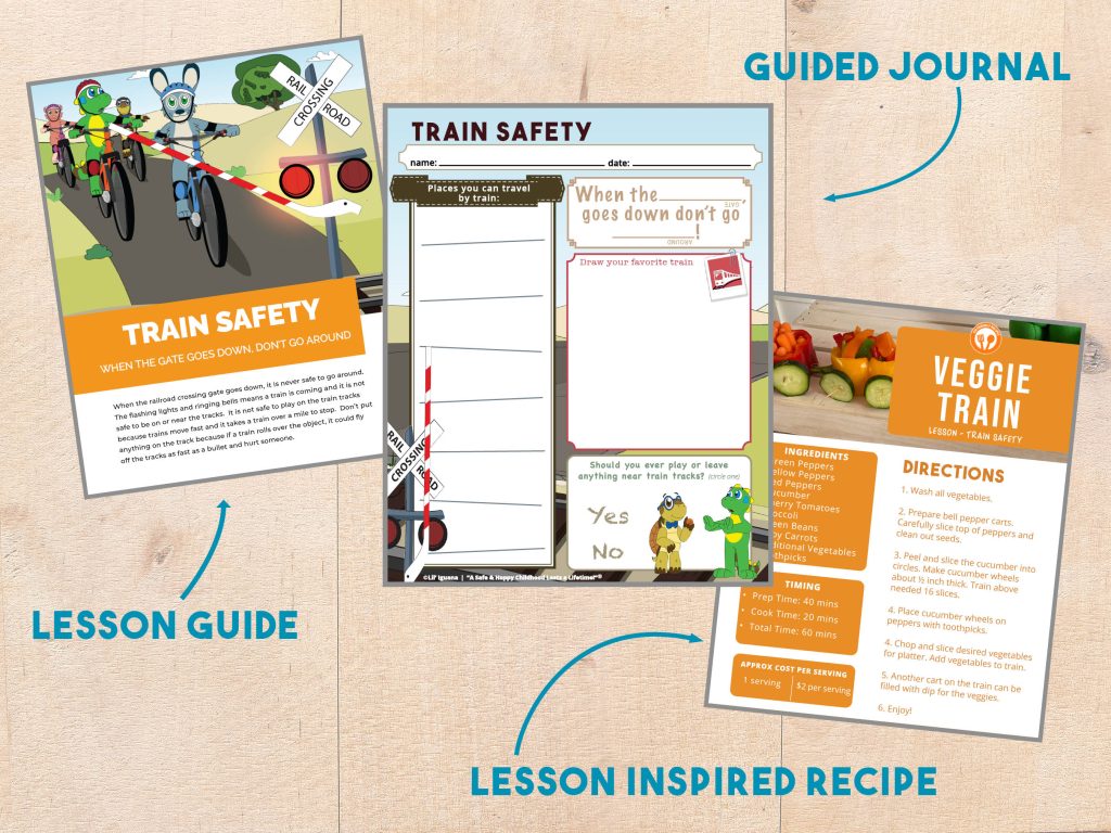 Train Safety Digital Bundle for Kids