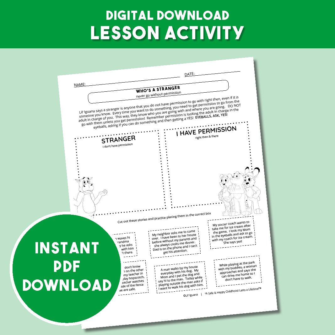 Is This Safe? Yes No Safety Cut & Paste Worksheets