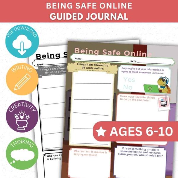 Being Safe Online - Guided Journal