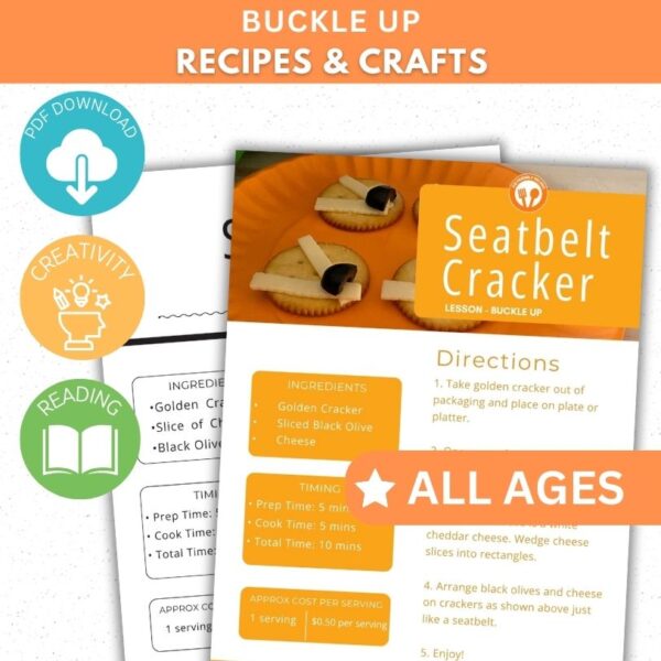 Buckle Up Activity - Seatbelt Snack