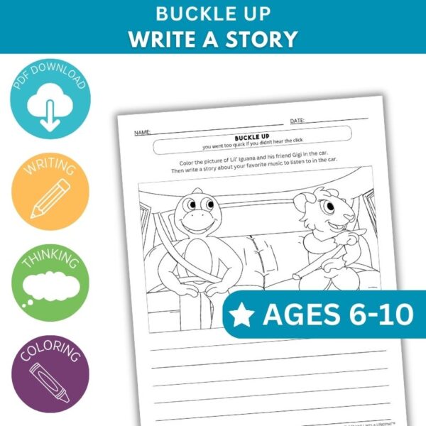 Buckle Up Activity - Write a Story