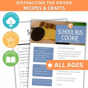Distracting the Driver Activity - School Bus Snack