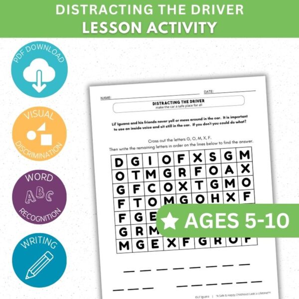 Distracting the Driver Activity - Cross Out