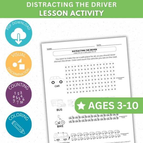 Distracting the Driver Activity - Color & Count