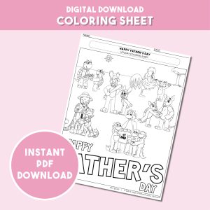 Father's Day - Coloring Sheet