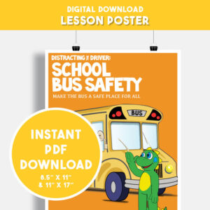 Distracting the Driver (Bus) - Digital Poster
