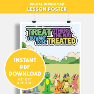 Treat Friends They Way They Want To Be Treated - Digital Poster
