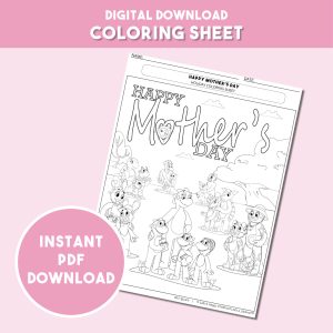 Mother's Day - Coloring Sheet