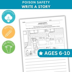 Poison Safety Activity - Write a Story