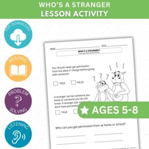 Who's a Stranger Activity - Complete the Answer