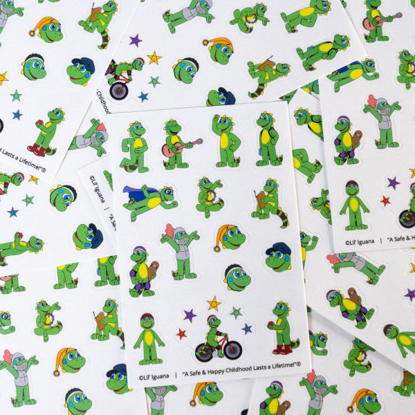 Lil' Iguana: Sticker Sheet - Image 2