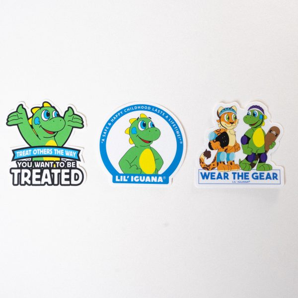 3 Lil' Iguana Bundle: Sticker - Image 2