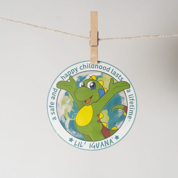 Lil' Iguana Vinyl Decal: Sticker