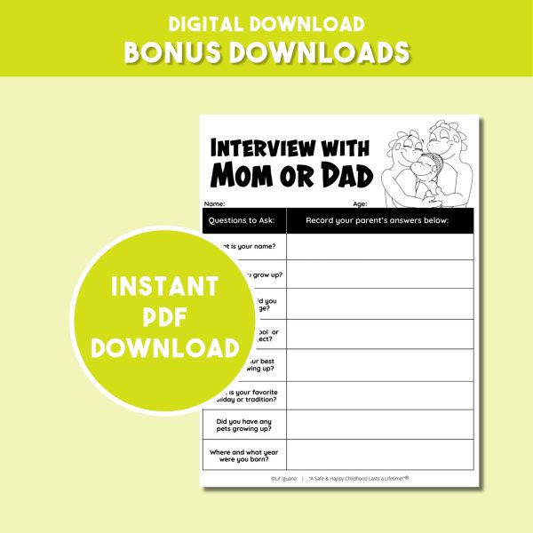 Respect & Self Worth Activity - Interview a Parent