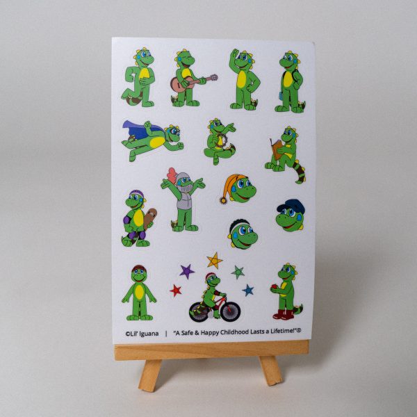 Lil' Iguana: Sticker Sheet