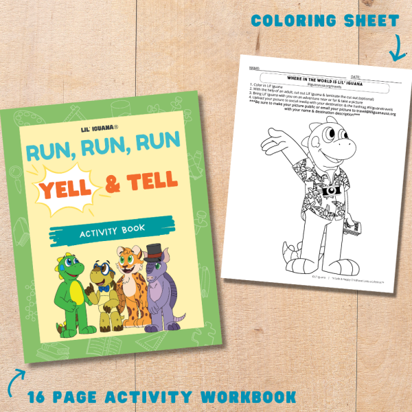 Run, Run, Run, Yell, & Tell: Activity Box - Image 3