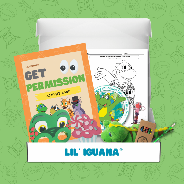 When You’re Alone: Activity Box - Lil' Iguana