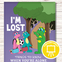 Printed Canvas: I'm Lost