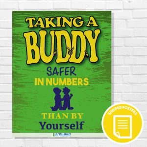 Printed Poster: Take a Buddy