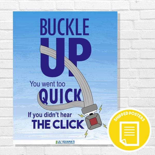 Printed Poster: Buckle Up