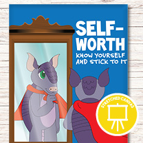 Printed Canvas: Self-Worth
