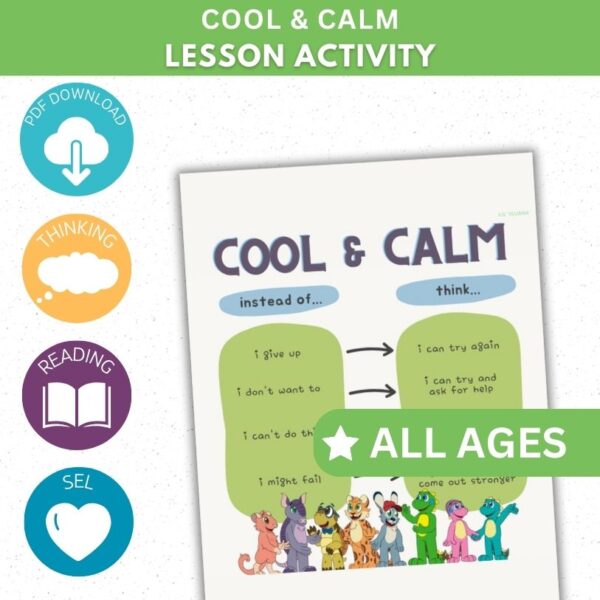 Cool & Calm Activity - Thinking