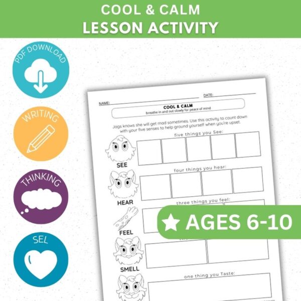 Cool & Calm Activity - Fill In