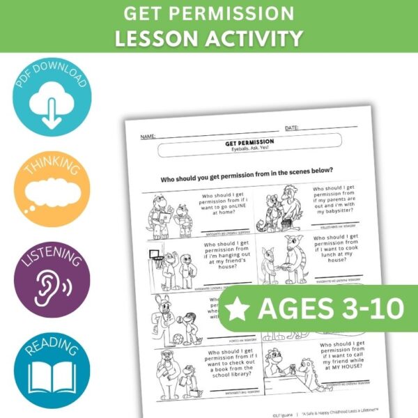 Get Permission Activity - Who to Ask Fill-In