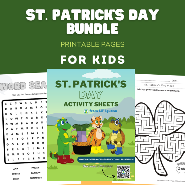 St. Patrick's Day Printable Activity - Digital Bundle