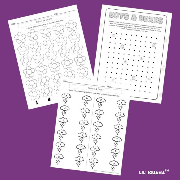 Spring into Easter Printable Activity - Digital Bundle - Image 3