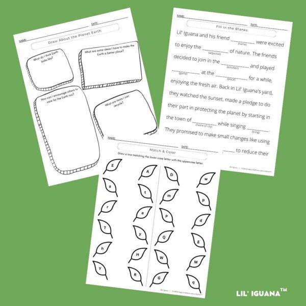 Earth Day Printable Activity - Digital Bundle - Image 3