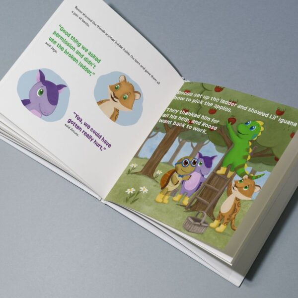 "A Gift from the Heart" Storybook + Plush Bundle - Image 2