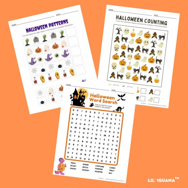 Spook-tacular Halloween Fun: Kid's Printable Activity Workbook - Image 2