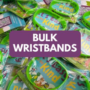 "It's Easy to be Kind" Bulk Wristbands