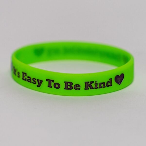 "It's Easy to be Kind" Bulk Wristbands - Image 2