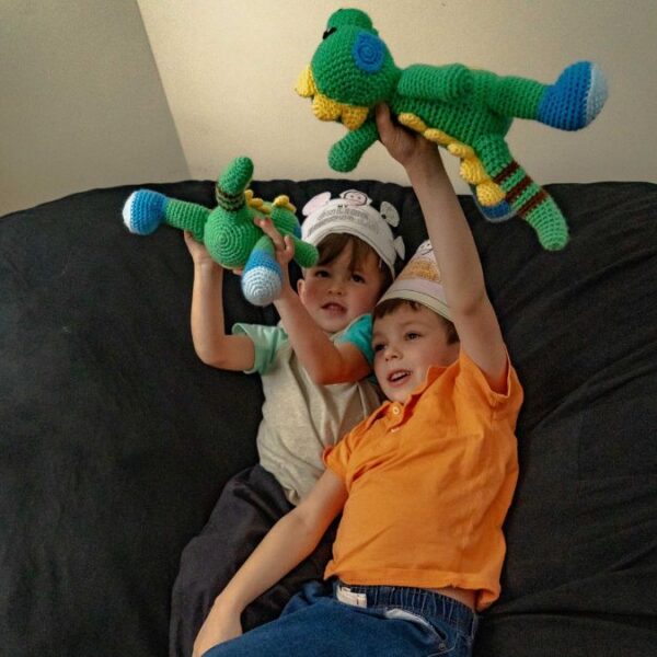 Lil' Iguana: Crochet Plush - Image 4