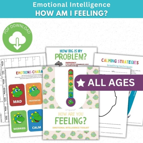 How Am I Feeling - Emotional Intelligence Printable Bundle