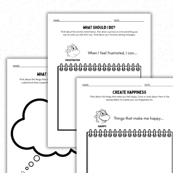 How Am I Feeling - Emotional Intelligence Printable Bundle - Image 10