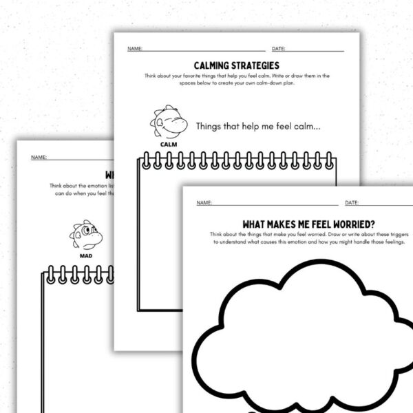How Am I Feeling - Emotional Intelligence Printable Bundle - Image 8
