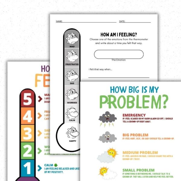 How Am I Feeling - Emotional Intelligence Printable Bundle - Image 2